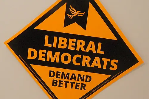 Lib Dem poster
