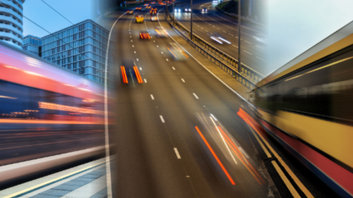 Various means of transport