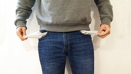empty pockets