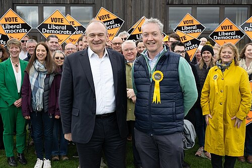 Ed Davey and Tom Bartleet